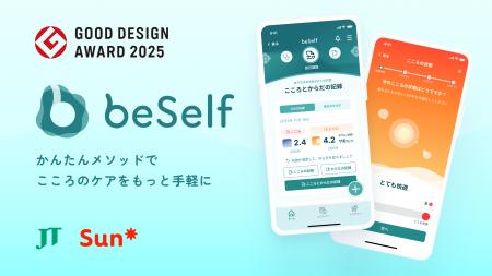 メンタルケアをサポートするアプリ「beSelf」が2025年 メンタルケアをサポートするアプリ「beSelf」が2025年