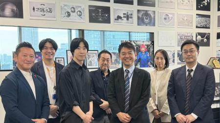 天野審議官、スペースデータ本社を訪問 天野審議官、スペースデータ本社を訪問