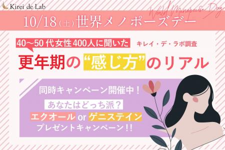 PMSや生活習慣が“更年期の感じ方”に影響?──40~50代 PMSや生活習慣が“更年期の感じ方”に影響?──40~50代