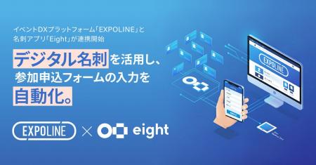 イベントDXプラットフォーム「EXPOLINE」と名刺アプリ イベントDXプラットフォーム「EXPOLINE」と名刺アプリ