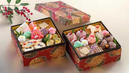 【シェラトン都ホテル大阪】新年の食卓に華やかな甘い 【シェラトン都ホテル大阪】新年の食卓に華やかな甘い