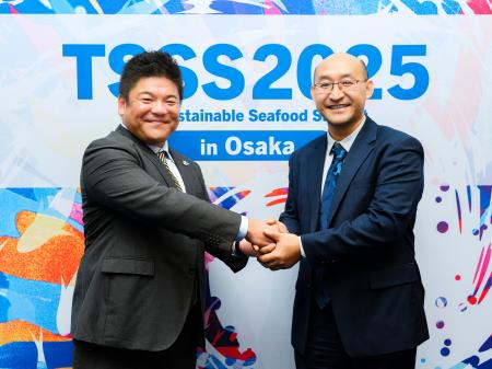 シーフードレガシー、中国・青島市海洋生態研究会とMO シーフードレガシー、中国・青島市海洋生態研究会とMO