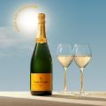 太陽のように輝くシャンパーニュブランド ヴーヴ・ク 太陽のように輝くシャンパーニュブランド ヴーヴ・ク