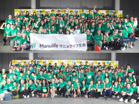 東京ヤマソンに社員最多参加、マニュライフ生命が健康 東京ヤマソンに社員最多参加、マニュライフ生命が健康