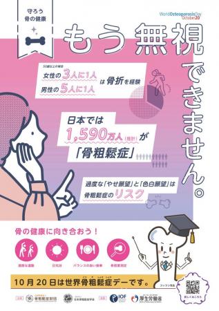 10月20日は世界骨粗鬆症デー: WODブルーライトアップ 10月20日は世界骨粗鬆症デー: WODブルーライトアップ