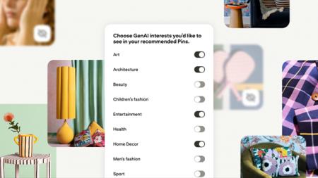 Pinterest、AI 生成コンテンツの表示コントロールを可 Pinterest、AI 生成コンテンツの表示コントロールを可