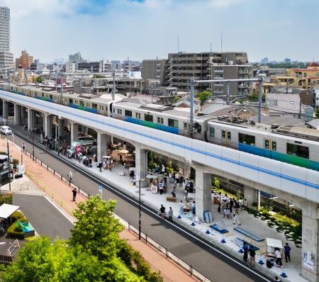 「石神井公園駅~大泉学園駅間の高架下広場」が第24回 「石神井公園駅~大泉学園駅間の高架下広場」が第24回