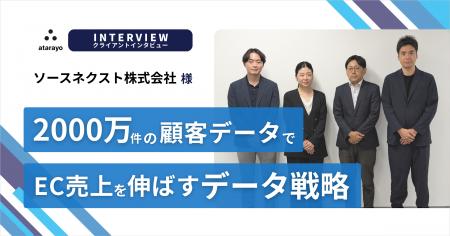 脱・頭打ち。2,000万件の顧客データでEC売上を伸ばす 脱・頭打ち。2,000万件の顧客データでEC売上を伸ばす