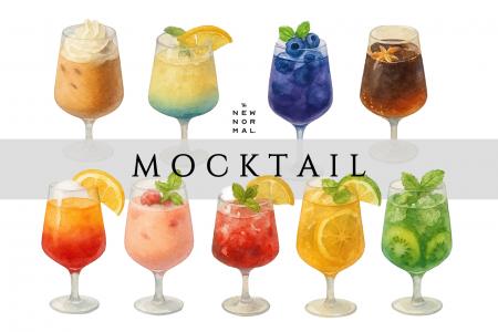 SNS映え必至! パフェ×メンバーカラードリンク「MOCKT SNS映え必至! パフェ×メンバーカラードリンク「MOCKT