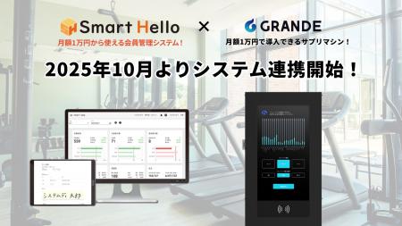 ジム向け会員管理システム「Smart Hello」とオーダー ジム向け会員管理システム「Smart Hello」とオーダー