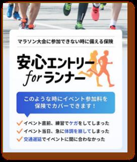 マラソン等のランニングイベント欠場時のエントリー費 マラソン等のランニングイベント欠場時のエントリー費