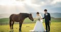 富士山と馬に誓う、結婚式をしないふたりの新しい記録 富士山と馬に誓う、結婚式をしないふたりの新しい記録