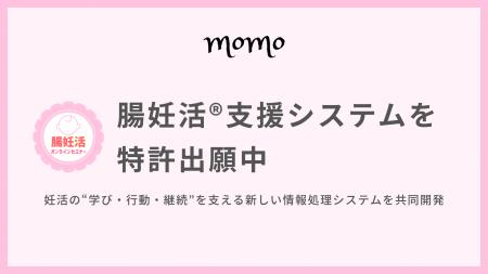 腸妊活(R)支援システムを特許出願中 腸妊活(R)支援システムを特許出願中
