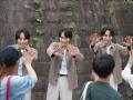 佐藤三兄弟が「みんなで子育てフェスタ&健康フォーラ 佐藤三兄弟が「みんなで子育てフェスタ&健康フォーラ