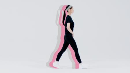 歩行中の身体アライメント解析から姿勢を把握 身体ア 歩行中の身体アライメント解析から姿勢を把握 身体ア