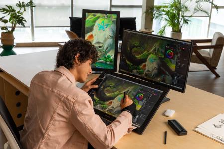 HUION、プロフェッショナル向け最新モデル「Kamvas Pr HUION、プロフェッショナル向け最新モデル「Kamvas Pr