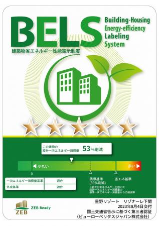 【リゾナーレ下関】「ZEB Ready認証」と「CASBEE建築 【リゾナーレ下関】「ZEB Ready認証」と「CASBEE建築