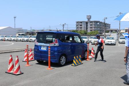 【JAF大分】「公道ではできない走行体験」から学ぶ、 【JAF大分】「公道ではできない走行体験」から学ぶ、