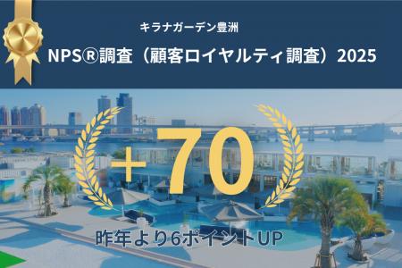 キラナガーデン豊洲が顧客ロイヤルティ調査にてNPS(R) キラナガーデン豊洲が顧客ロイヤルティ調査にてNPS(R)