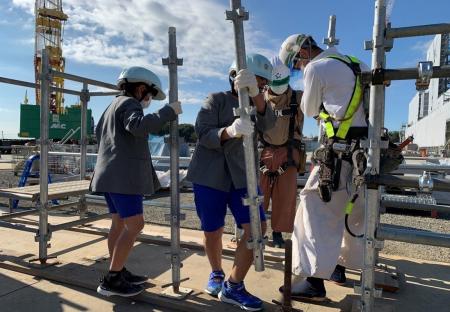 建設中のごみ処理施設を見学しよう!職業体験を兼ねた 建設中のごみ処理施設を見学しよう!職業体験を兼ねた