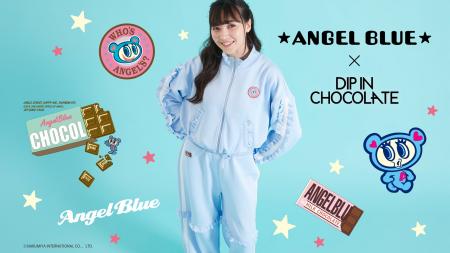 Angel Blue×DIP IN CHOCOLATEコラボレーションアイテ Angel Blue×DIP IN CHOCOLATEコラボレーションアイテ