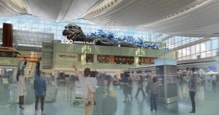 HANEDA GODZILLA GLOBAL PROJECTが始動 2025年12月下 HANEDA GODZILLA GLOBAL PROJECTが始動 2025年12月下