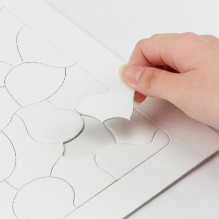 おえかきとパズルが一緒に楽しめる!図案スケッチブッ おえかきとパズルが一緒に楽しめる!図案スケッチブッ