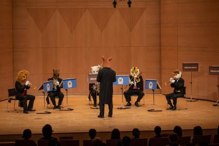 ズーラシアンブラスとサキソフォックス「豆まきutf-8 ズーラシアンブラスとサキソフォックス「豆まきutf-8