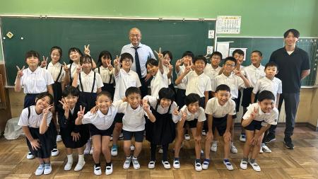 あばれる君が大阪で先生に!?特別授業で大阪湾の魅力を あばれる君が大阪で先生に!?特別授業で大阪湾の魅力を