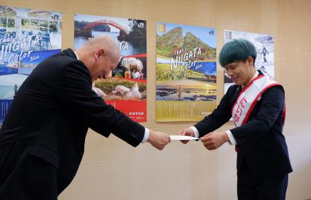 世界で活躍するダンサー・中澤利彦さんが「にいがた観 世界で活躍するダンサー・中澤利彦さんが「にいがた観