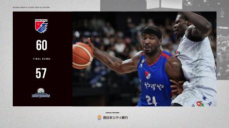 B2福岡|堅守を誇る両チームの激戦を接戦の末に制し4 B2福岡|堅守を誇る両チームの激戦を接戦の末に制し4