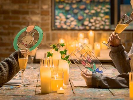 ろうそくの灯がゆれる幻想的なワークショップ体験【AR ろうそくの灯がゆれる幻想的なワークショップ体験【AR