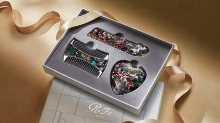 シックで上質なデザインのコーム、ミラーを3点セット シックで上質なデザインのコーム、ミラーを3点セット