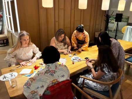 ウェスティンホテル横浜にて日本伝統文化体験イベント ウェスティンホテル横浜にて日本伝統文化体験イベント