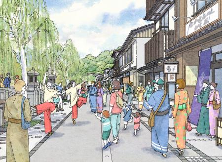 城崎温泉街の車の交通量を半減させる「交通社会utf-8 城崎温泉街の車の交通量を半減させる「交通社会utf-8