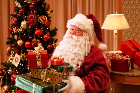 夢いっぱい、お腹いっぱい!サンタクロースに会える至 夢いっぱい、お腹いっぱい!サンタクロースに会える至