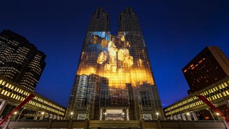 「TOKYO Night & Light」に一旗プロデュース作品「水 「TOKYO Night & Light」に一旗プロデュース作品「水