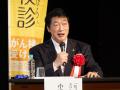 小橋建太氏が「がん検診を受けよう!」奈良県民会議の 小橋建太氏が「がん検診を受けよう!」奈良県民会議の