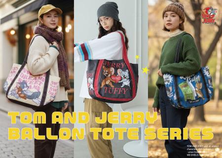 E-COMEGROUPより、『TOM & JERRY BALLOON TOTEBAG SE E-COMEGROUPより、『TOM & JERRY BALLOON TOTEBAG SE