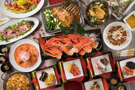 【シェラトン都ホテル東京】紅ズワイガニからステーキ 【シェラトン都ホテル東京】紅ズワイガニからステーキ