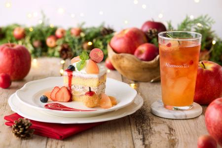 【Afternoon Tea】甘くジューシーなりんごスイーツ、 【Afternoon Tea】甘くジューシーなりんごスイーツ、