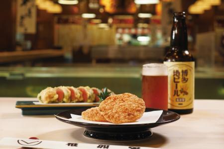 博多料亭 稚加榮「明太天ぷらせんべい」が10月30日( 博多料亭 稚加榮「明太天ぷらせんべい」が10月30日(