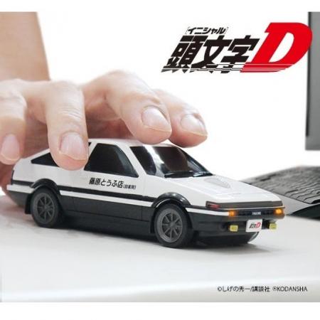『頭文字D』ハチロク型の無線マウスが「Japan Mobilit 『頭文字D』ハチロク型の無線マウスが「Japan Mobilit