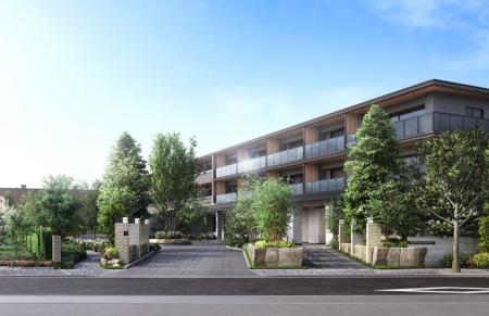 世田谷区初、低層3階建全97邸所有権型シニア向け分譲 世田谷区初、低層3階建全97邸所有権型シニア向け分譲