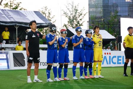 Aruga株式会社と日本ブラインドサッカー協会が、競技 Aruga株式会社と日本ブラインドサッカー協会が、競技