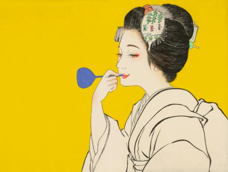 日本画家 諫山宝樹 個展 -本歌取りの愉しみ- 日本画家 諫山宝樹 個展 -本歌取りの愉しみ-