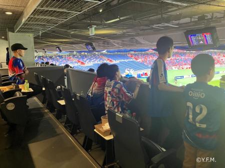 横浜F・マリノスの試合において、誰もがサッカー観戦 横浜F・マリノスの試合において、誰もがサッカー観戦