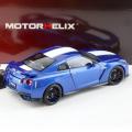 日産 GT-R (R35) ワンガンブルーの 1/18 スケールミニ 日産 GT-R (R35) ワンガンブルーの 1/18 スケールミニ