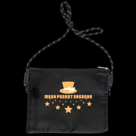 UP-Tから、メッシュの透け感がユニークなサコッシュが UP-Tから、メッシュの透け感がユニークなサコッシュが