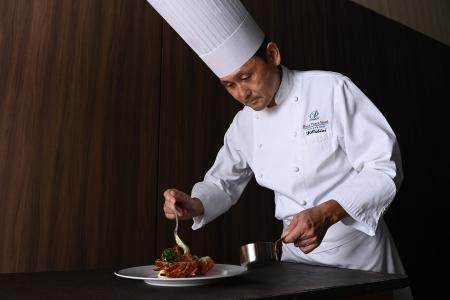 【グランドプリンスホテル広島】総料理長 落合吉紀が 【グランドプリンスホテル広島】総料理長 落合吉紀が